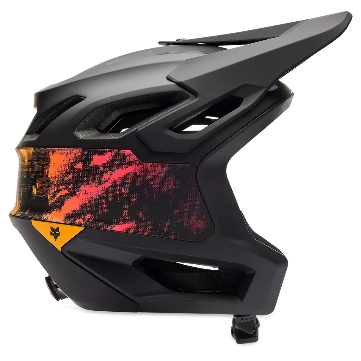 Casco Fox Dropframe Pro Kairos - Nero Fox