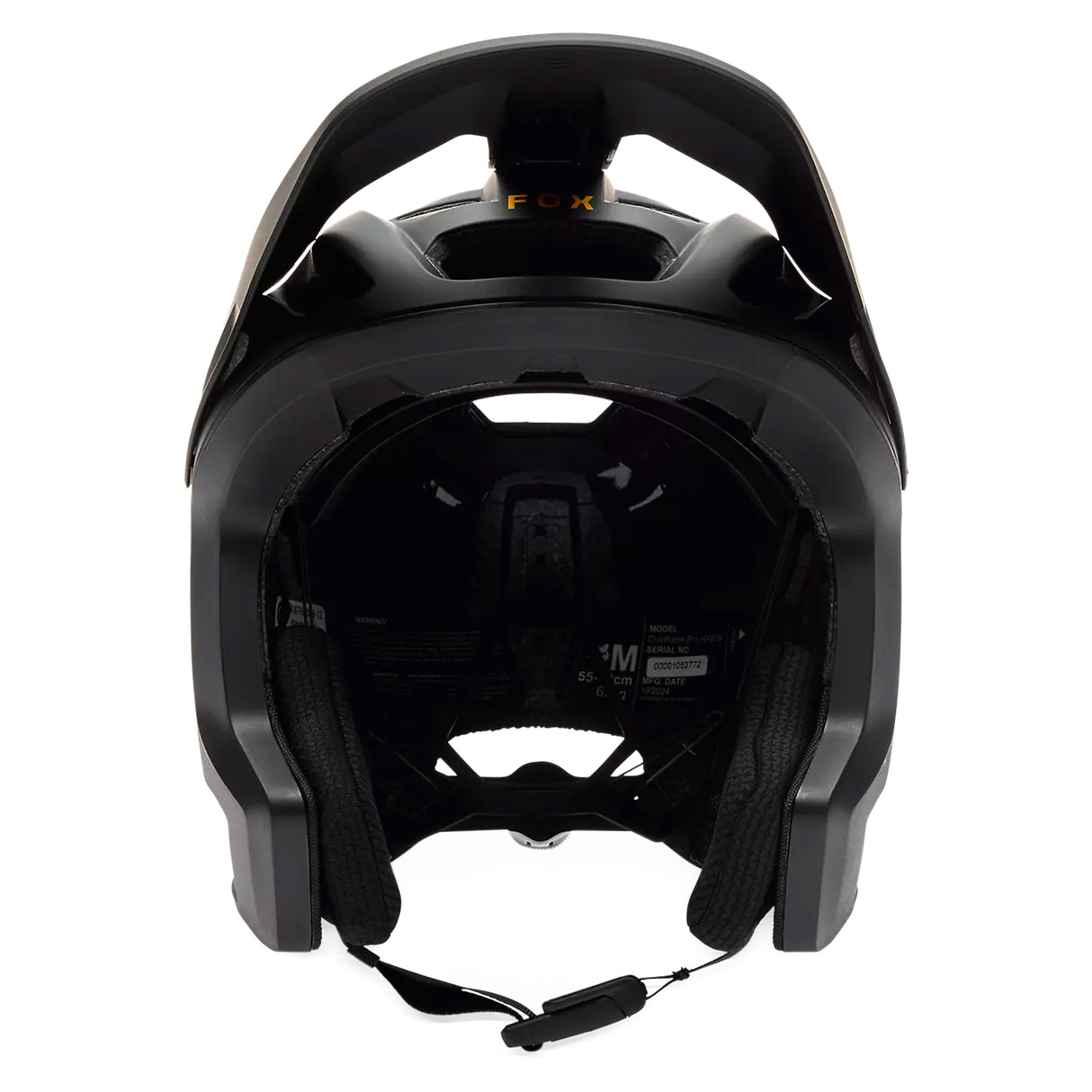 Casco Fox Dropframe Pro Kairos - Nero Fox
