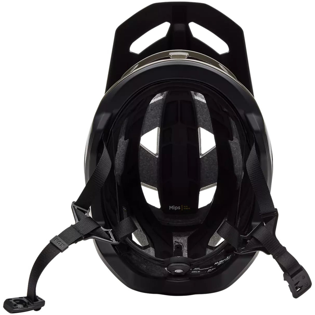 Casco Fox Speedframe Pro Backfade - Nero Fox