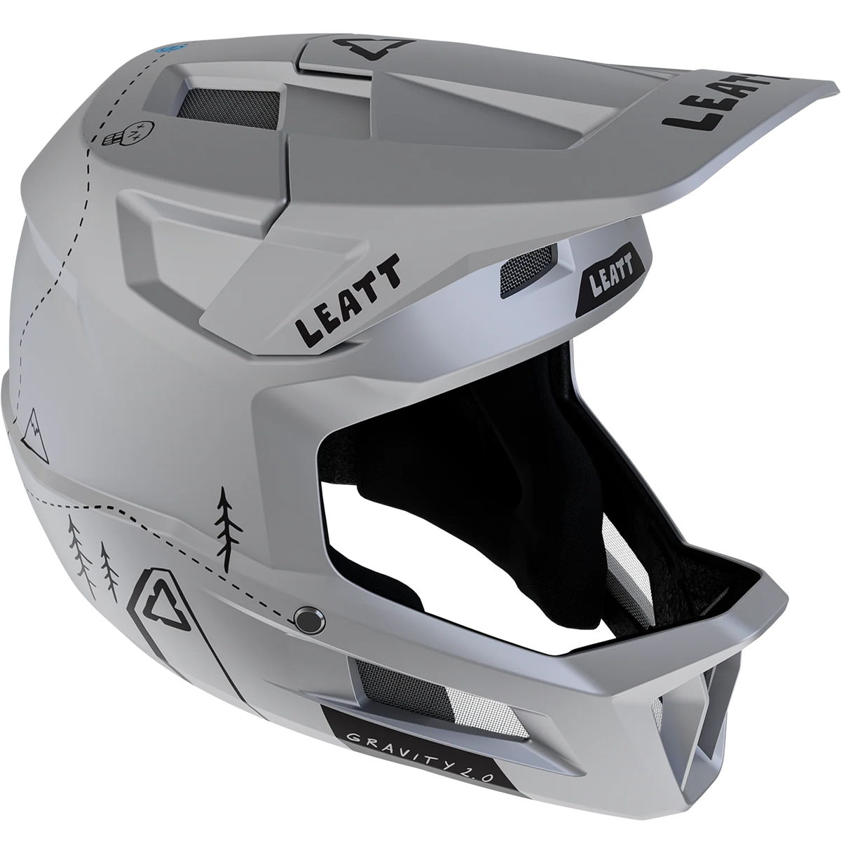 Casque Leatt vtt Gravity 2.0 - Gris
