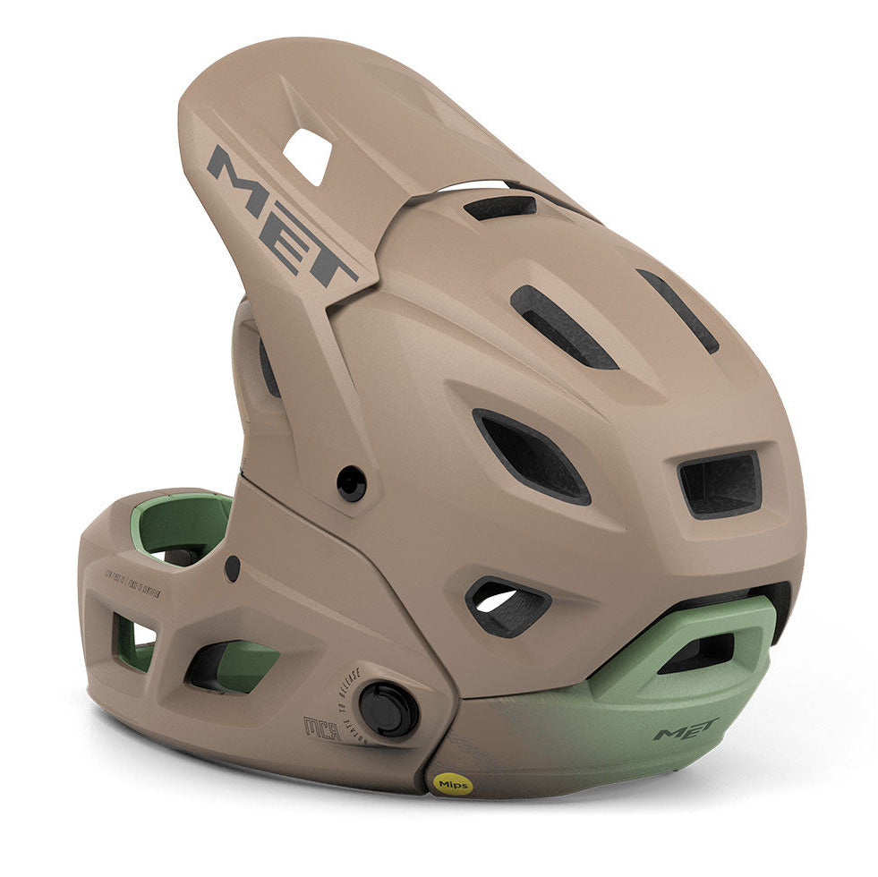 Casco Met Parachute MCR Mips - Marrone Met Helmets