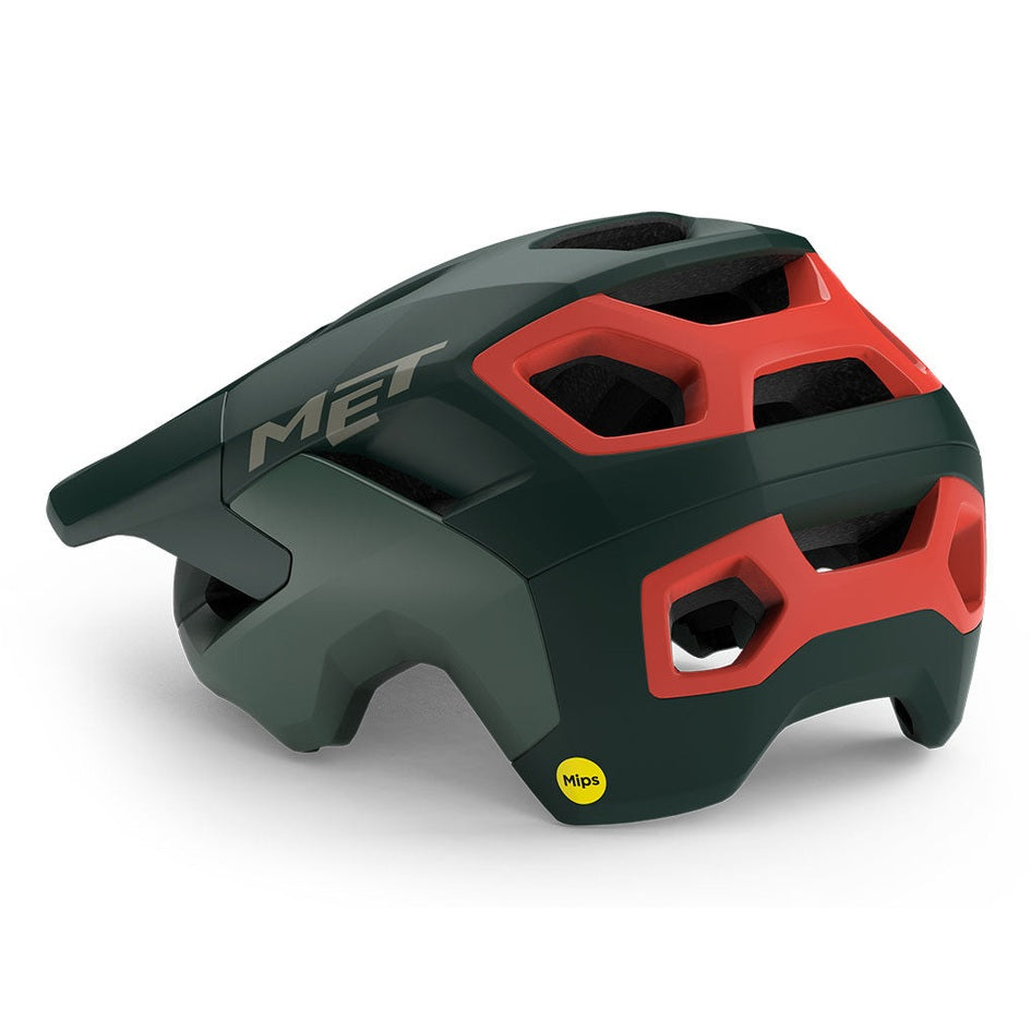 Met Revo Mips helm - Dunkel grun