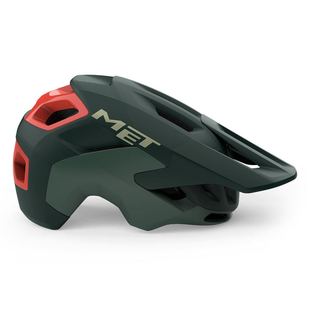 Met Revo Mips helm - Dunkel grun