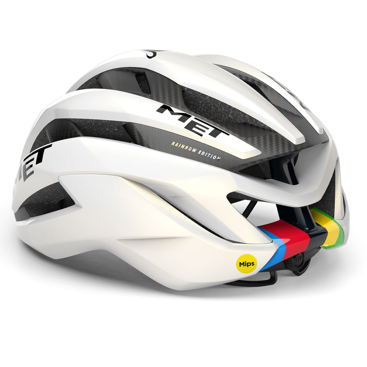 Casco Met Trenta 3K Carbon Mips Tadej Pogacar - Rainbow Limited Edition