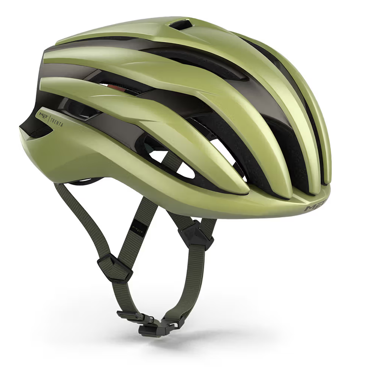 Casco Met Trenta Mips Wander Gravel - Verde opaco Met Helmets