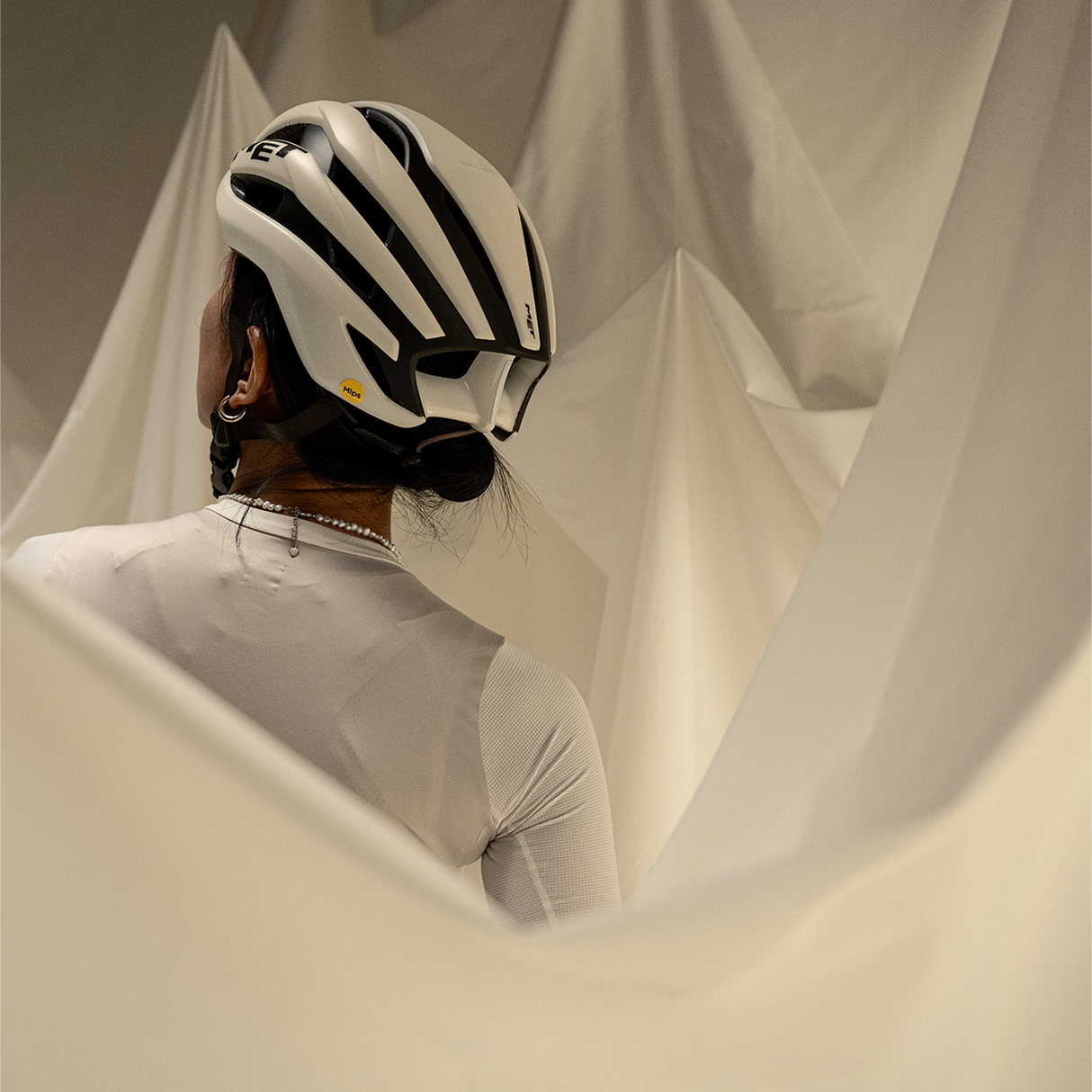 Casque Met Trenta Mips - Blanc Cire