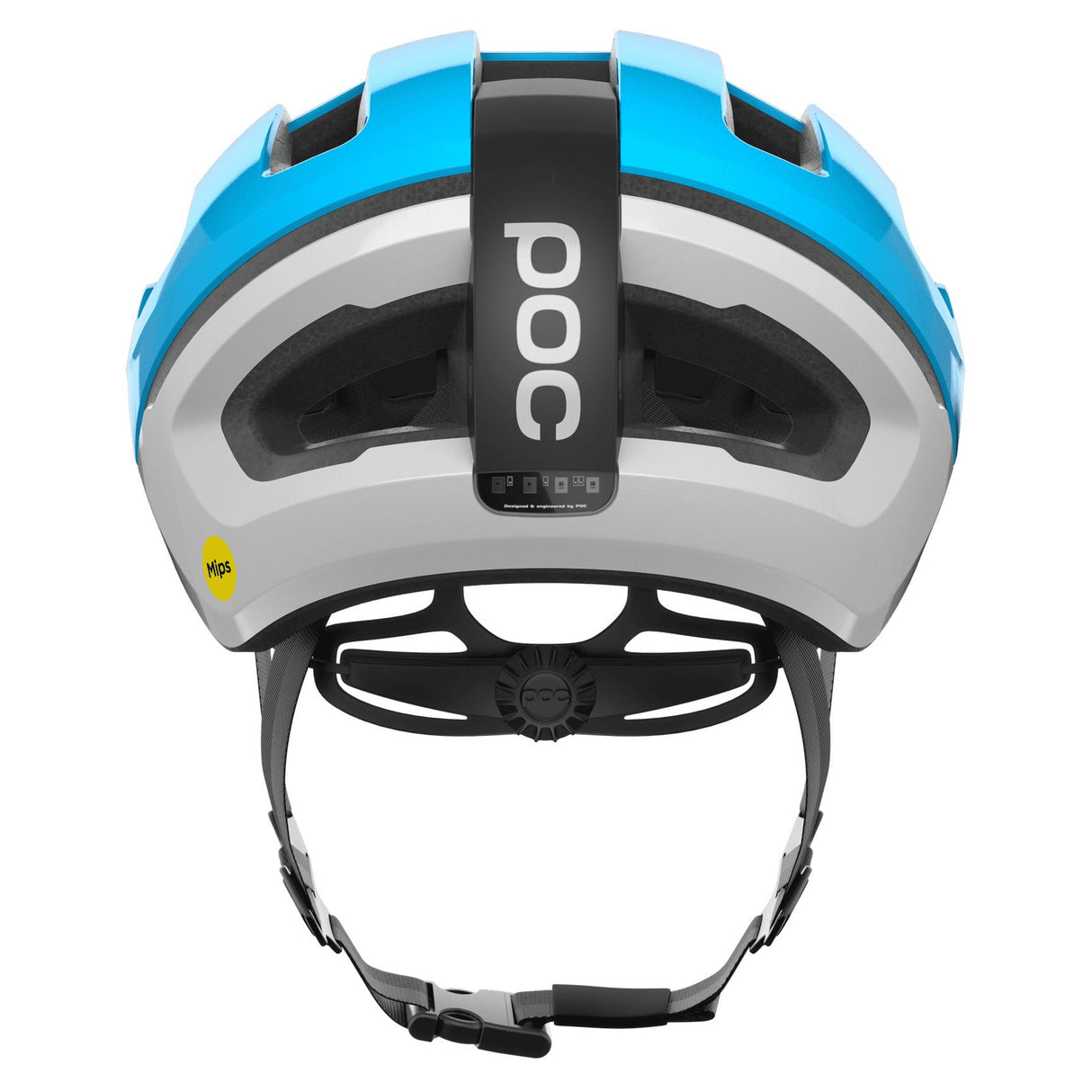 Casco Poc Omne Beacon Mips - Azul blanco