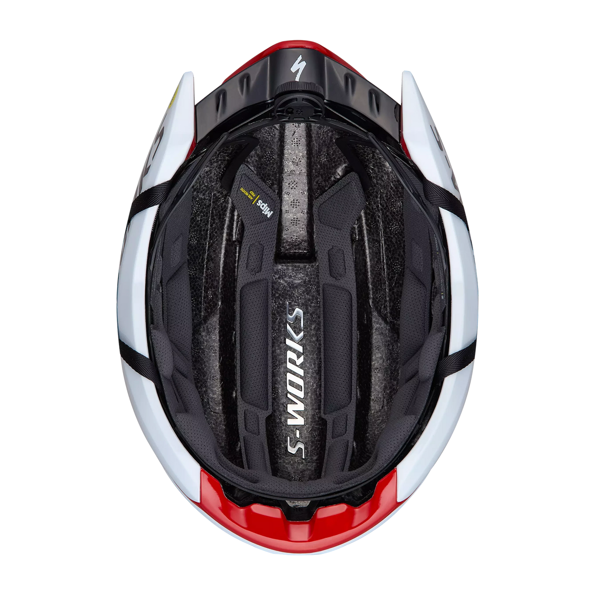 Casco Specialized S-Works Evade 4 - Blanco rojo