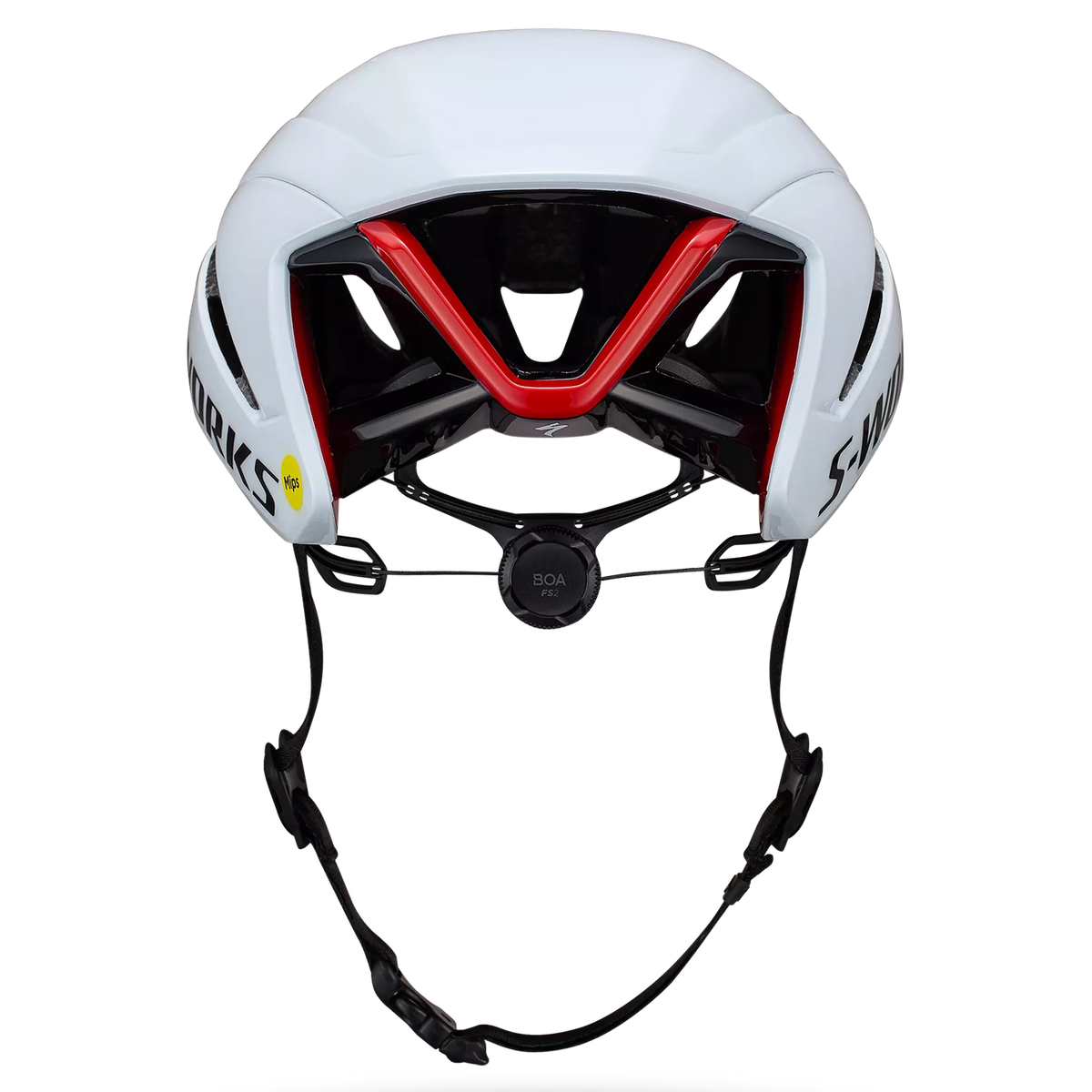 Casco Specialized S-Works Evade 4 - Blanco rojo