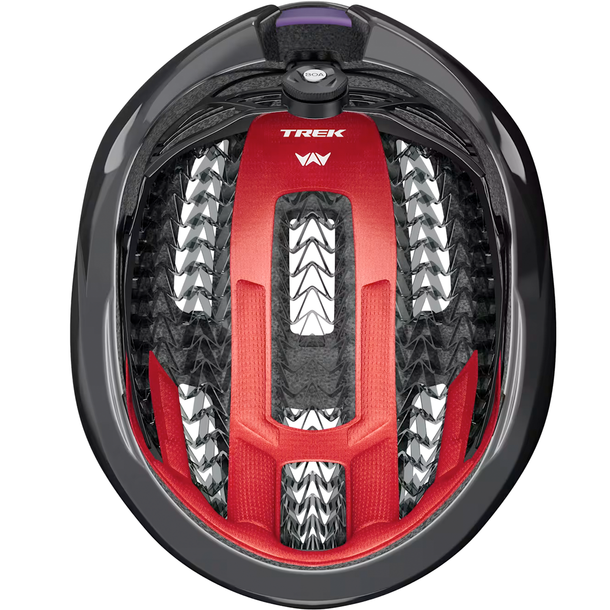 Casque Trek Circuit WaveCel - Noir violet