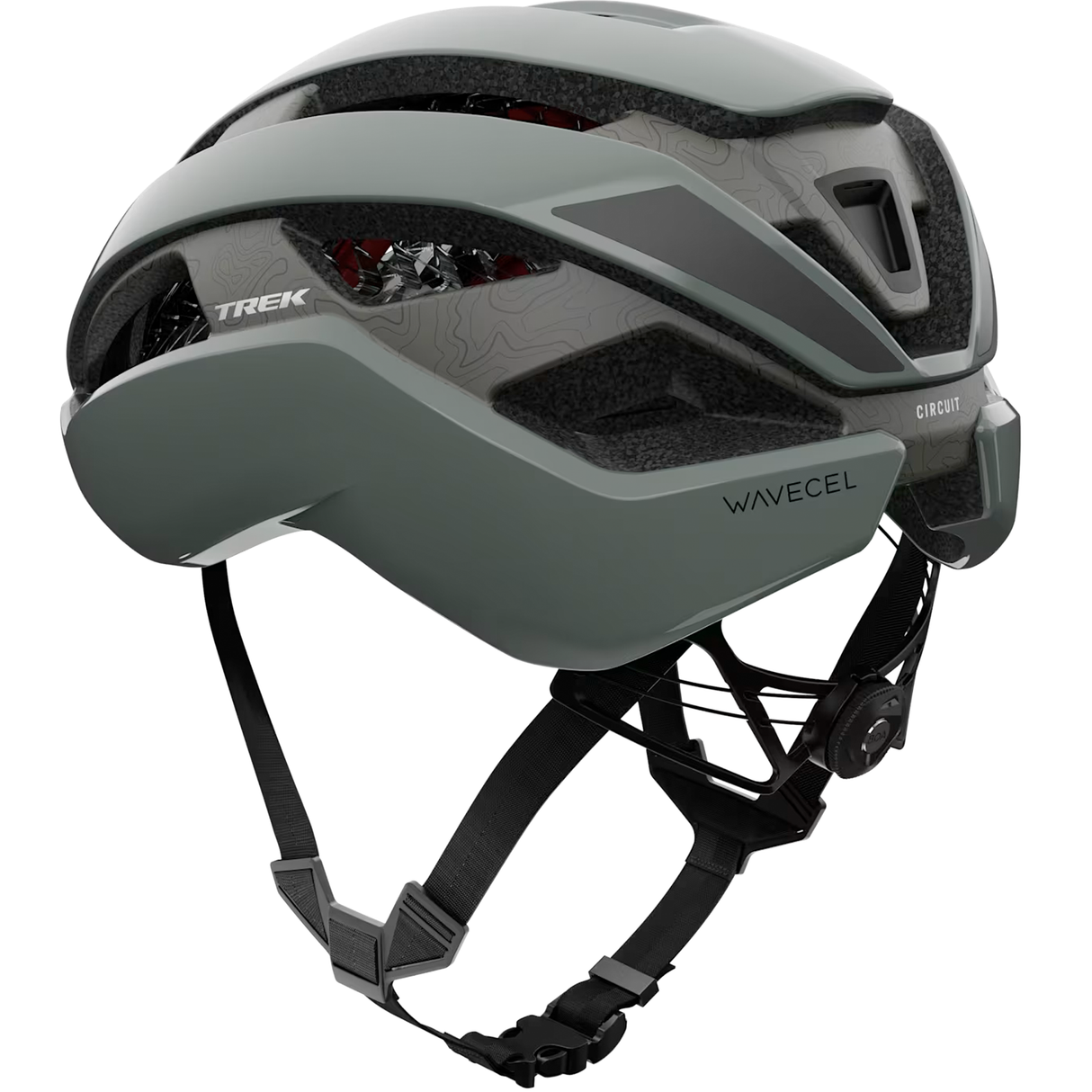 Trek Circuit WaveCel Helm - Grün