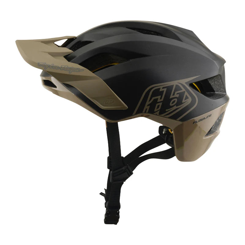 Casco Troy Lee Designs Flowline - Nero marrone Troy Lee Designs