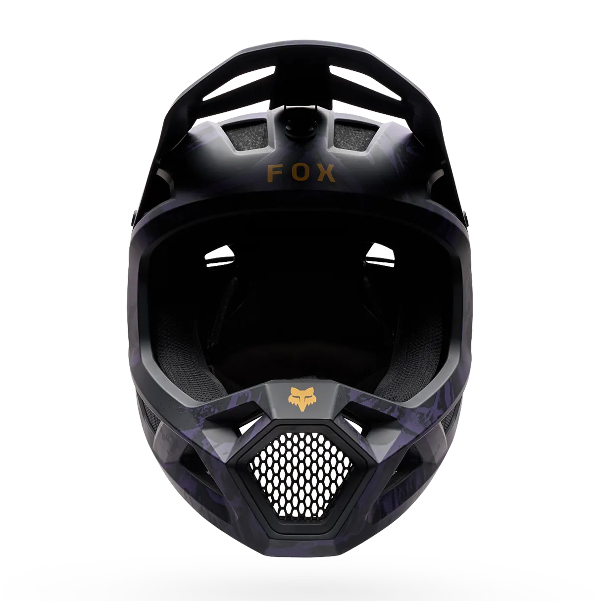 Casco infantil Fox Rampage - Negro Púrpura