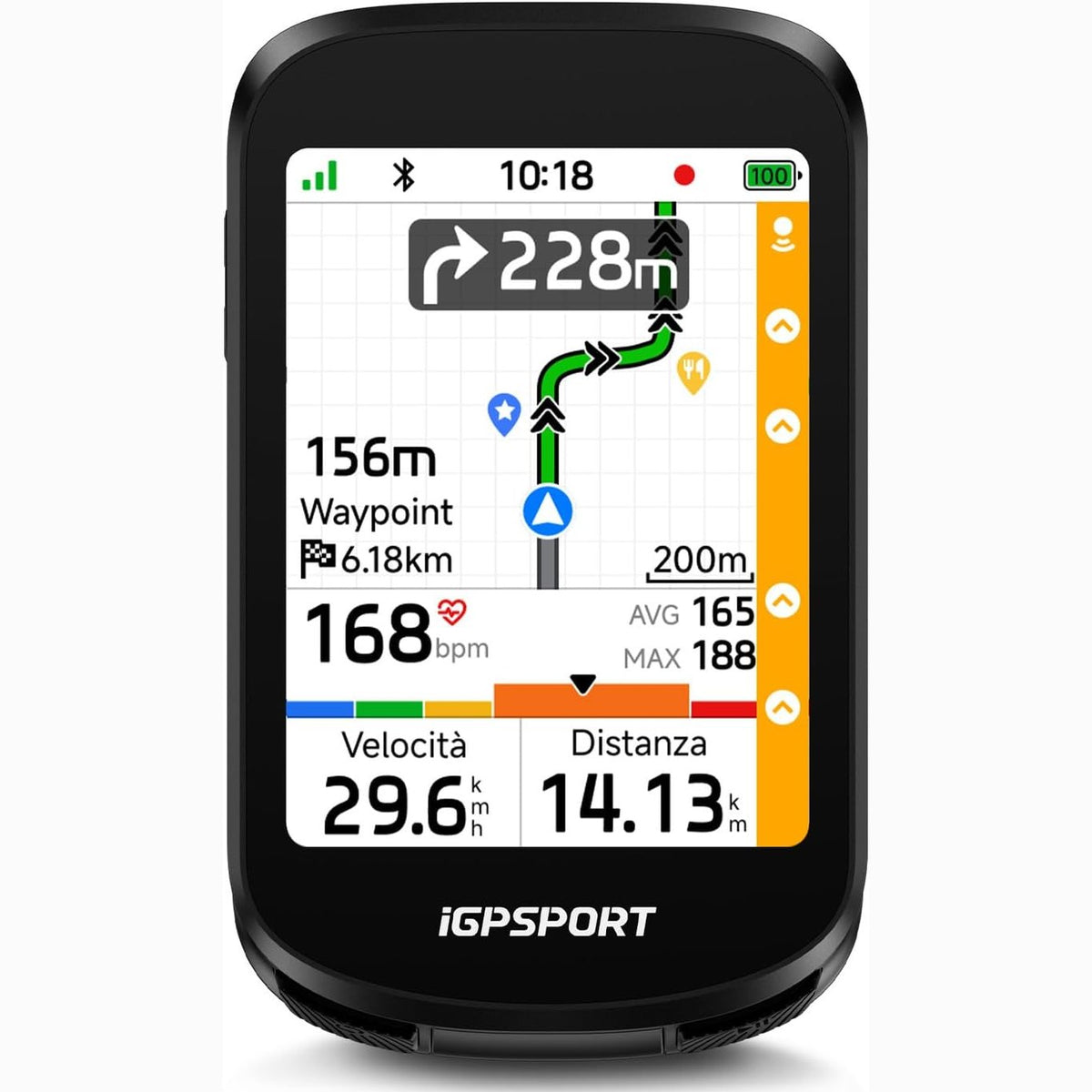 Ciclocomputer gps iGPSPORT BSC200 Pro - Nero iGPSPORT