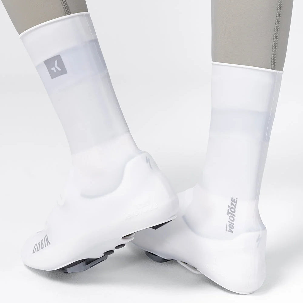 Gobik Velotoze Snaps Shoe Covers - White