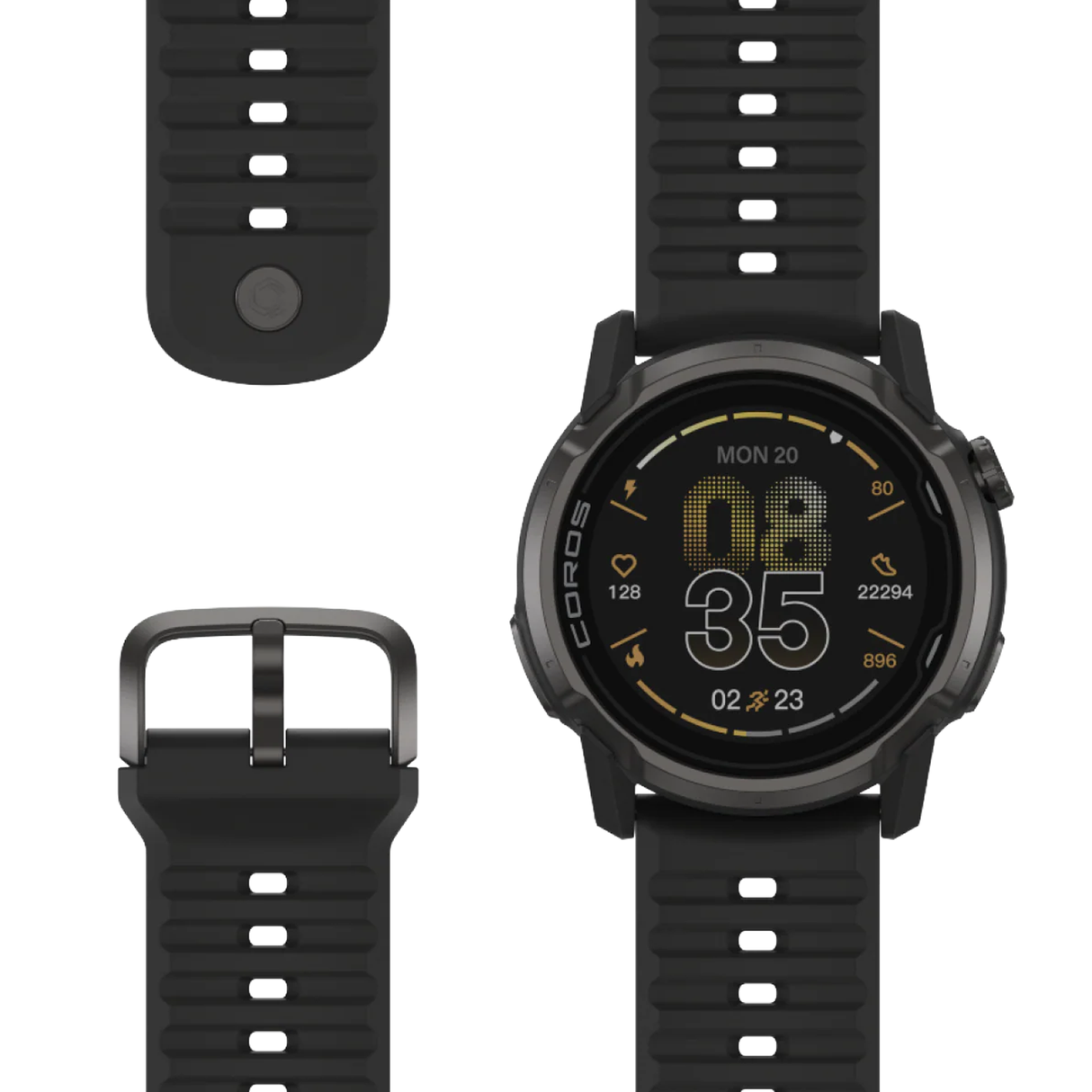 Coros Apex 4 42mm - Schwarz