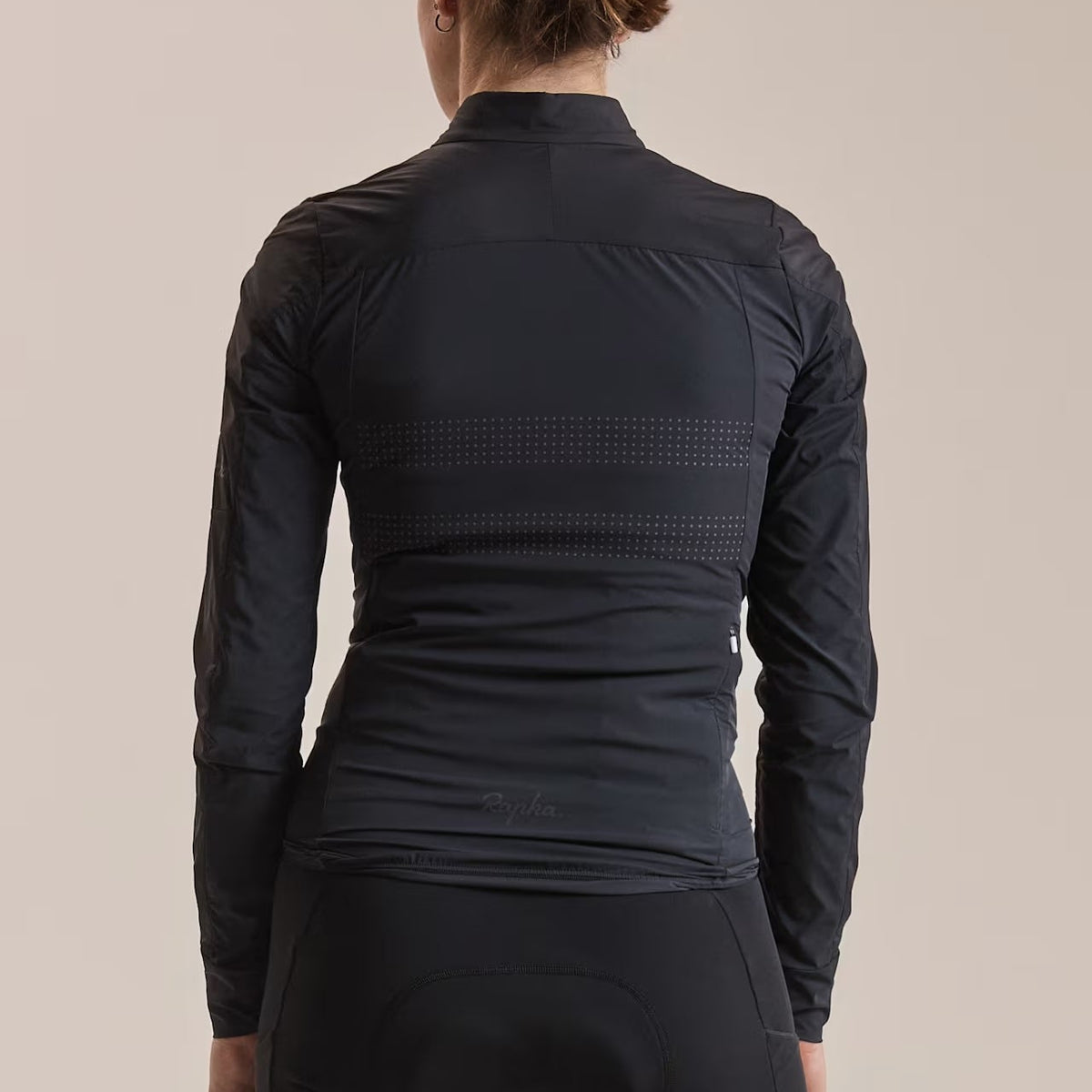 Rapha Brevet Lightweight Insulated frau jacke - Schwarz