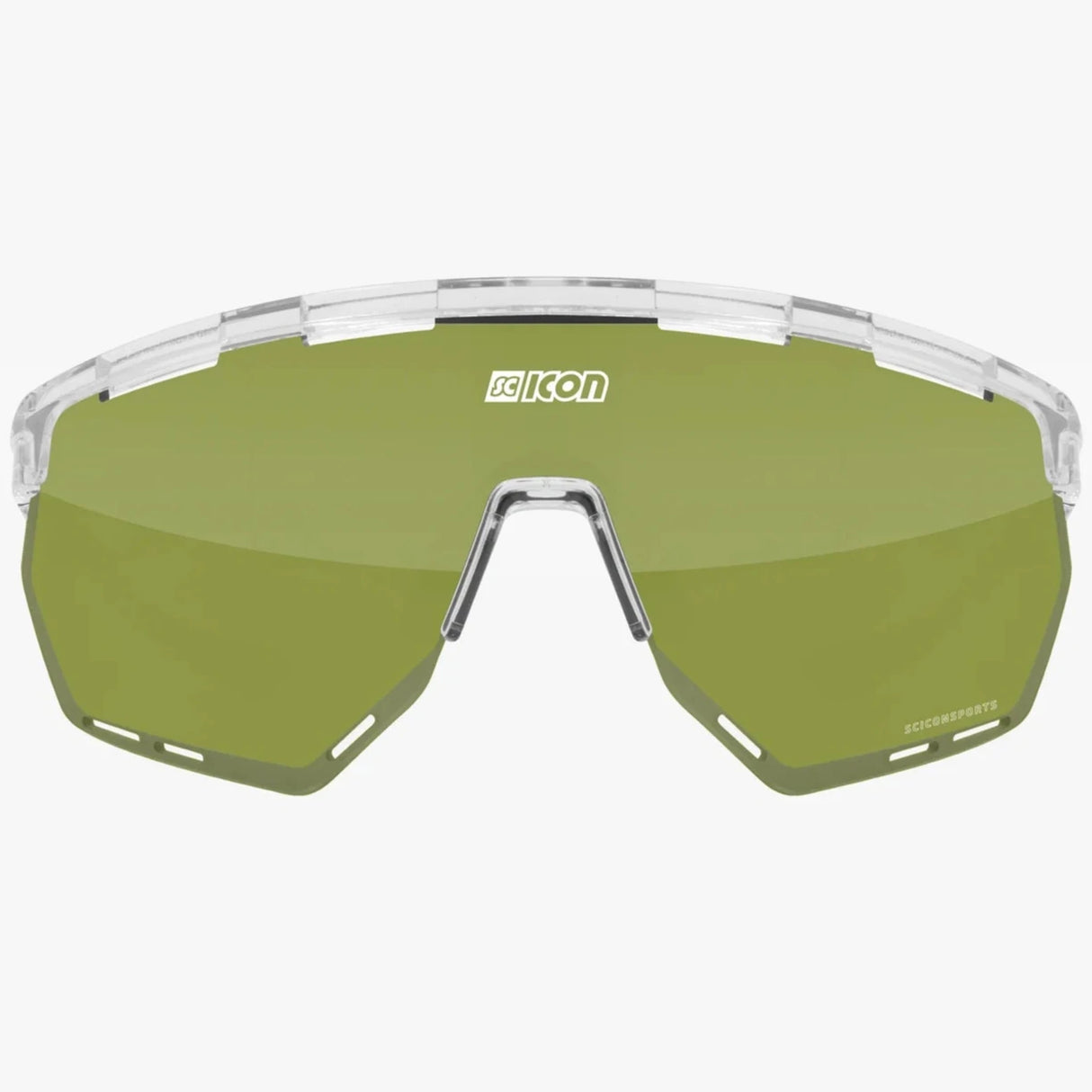 Occhiali Scicon Aerowing - Crystal trail verde - F