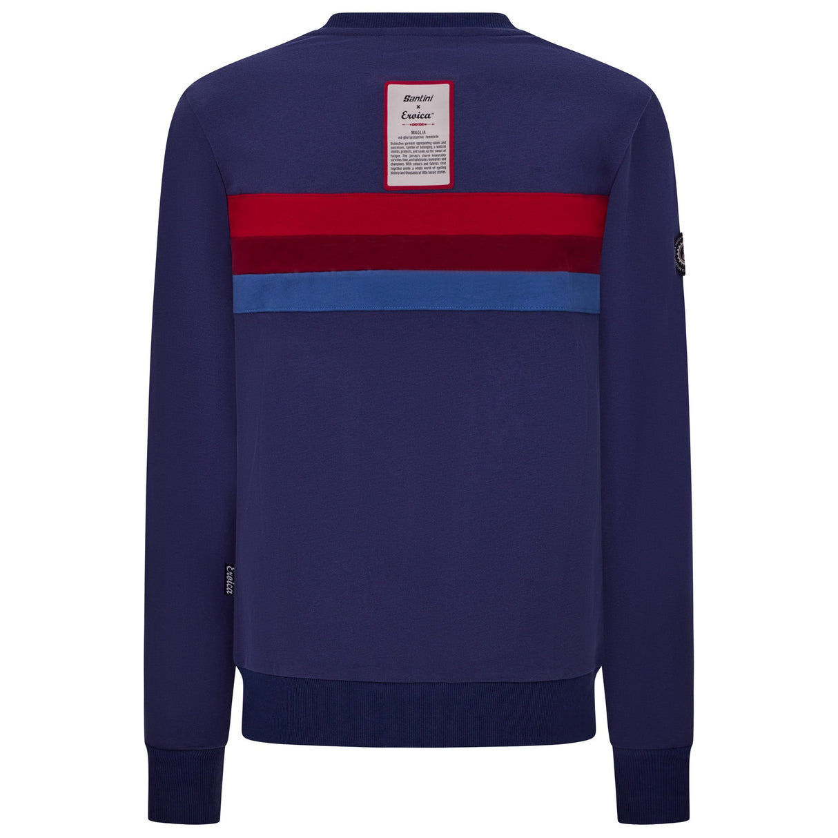 Sweatshirt Santini Eroica Timo - Bleu
