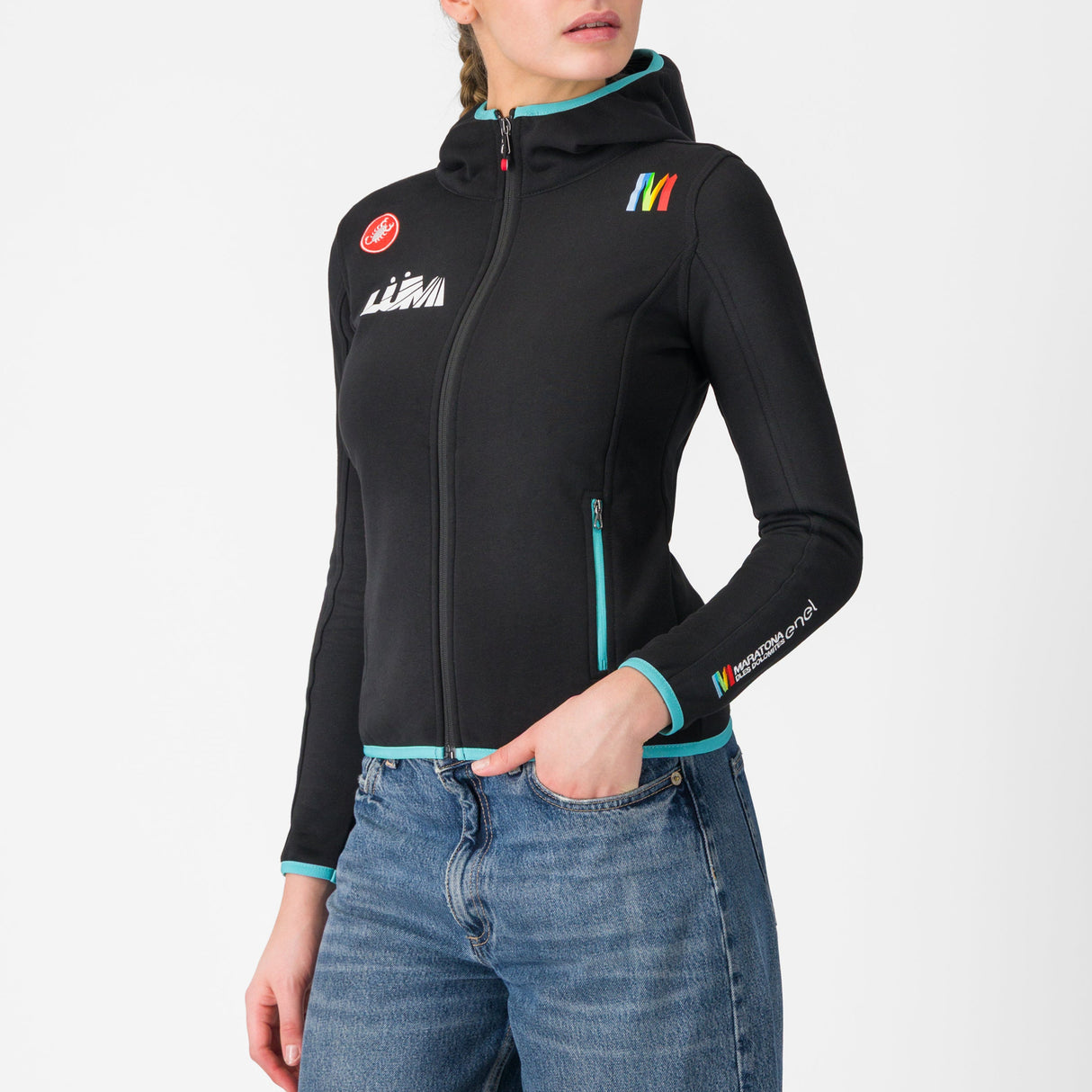 Felpa donna Maratona Dles Dolomites - Enel 2025 Castelli