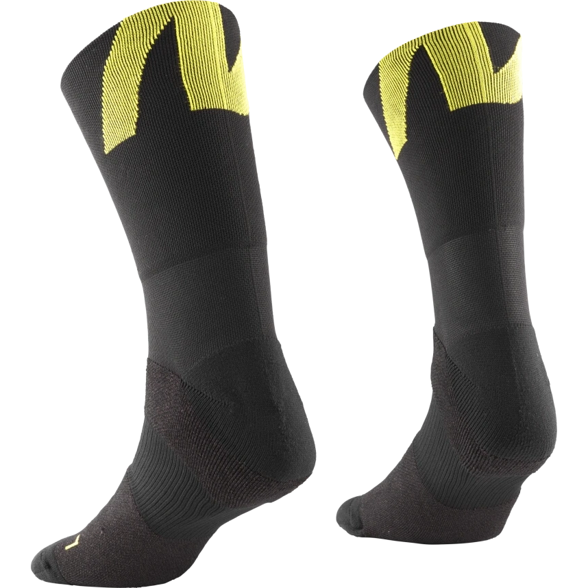 Calze Mavic Essential Thermo - Nero giallo - D