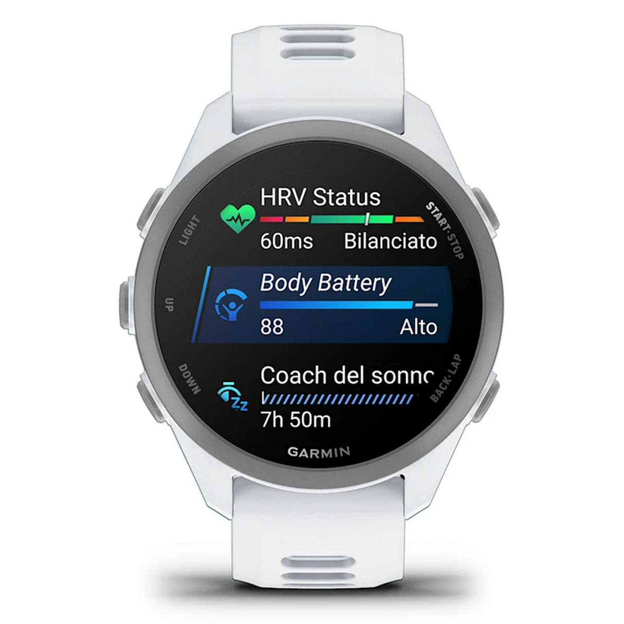 Garmin Forerunner 170 Music - Bianco Garmin