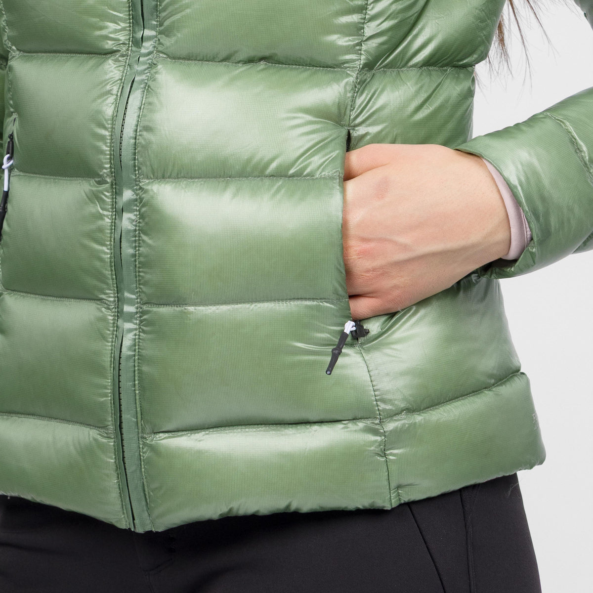Chaqueta de mujer Karpos Philipp Flamm Hoodie - Verde