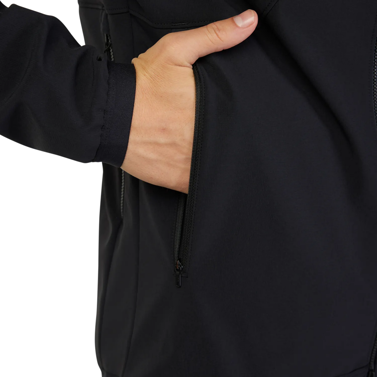 Jacke Fox Ranger Fire Hoodie - Schwarz