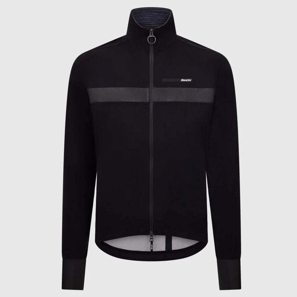 Santini Magic Plus Waterproof jacke - Schwarz