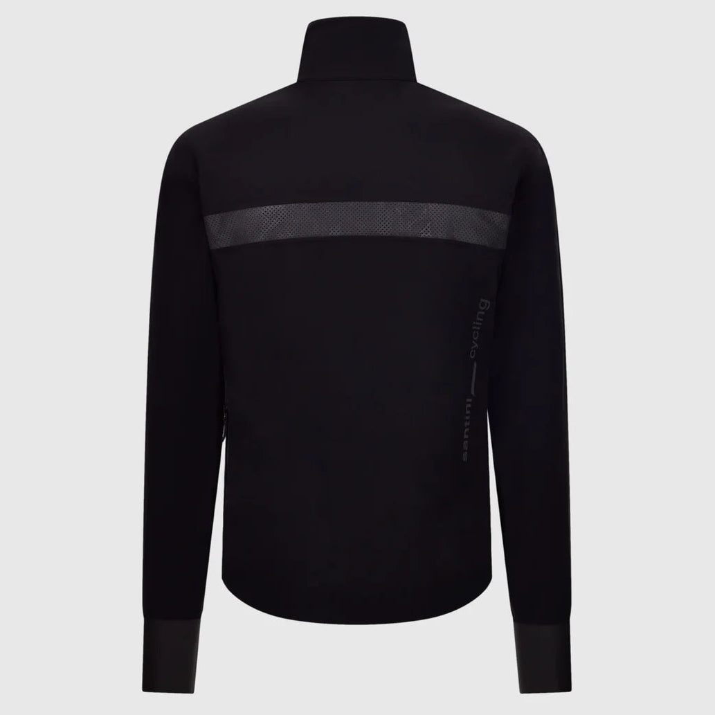 Santini Magic Plus Waterproof jacke - Schwarz