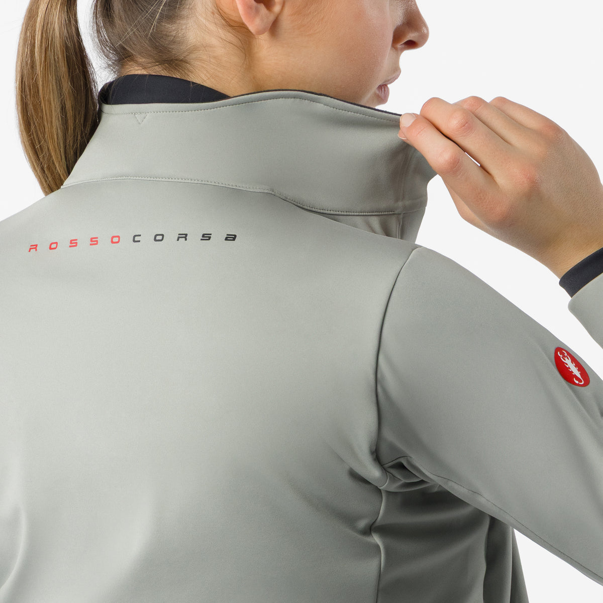 Castelli Alpha 150 frau jacke - Grau