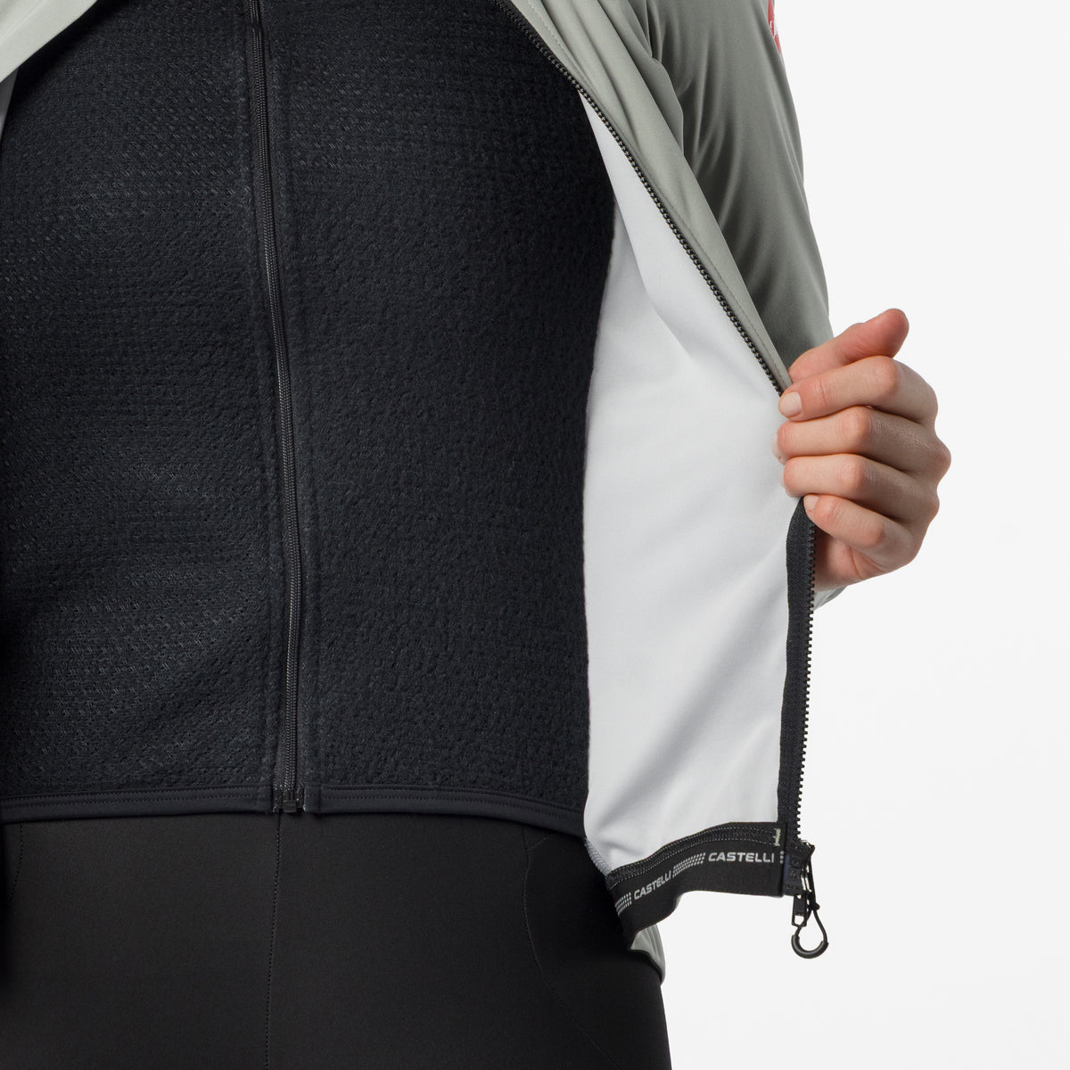 Castelli Alpha 150 frau jacke - Grau