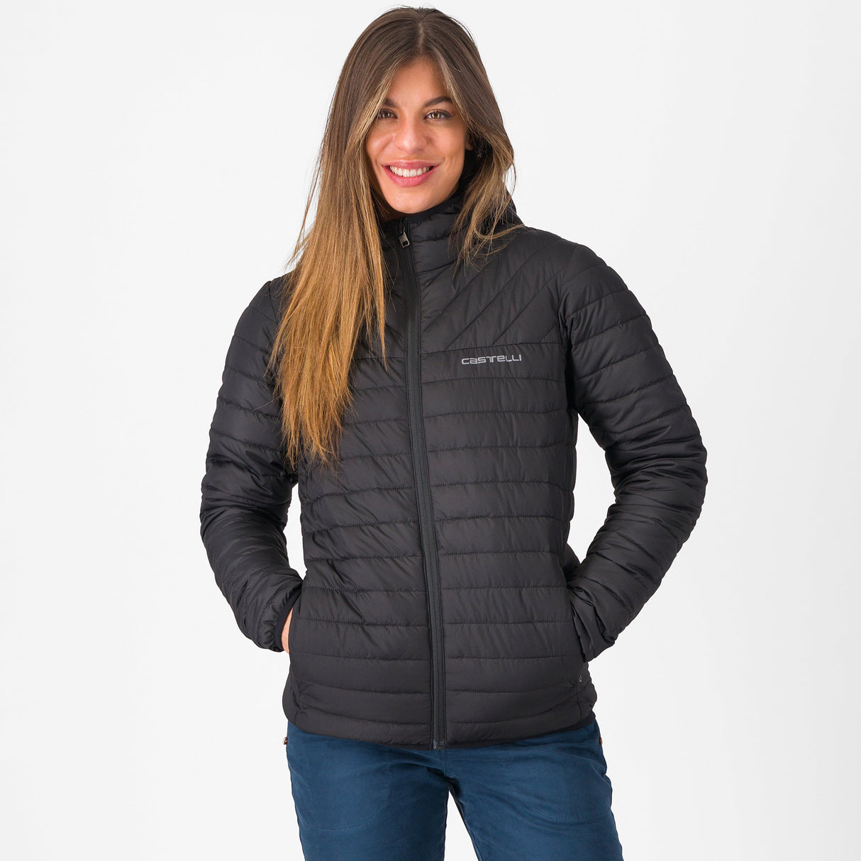 Giacca donna Castelli Classico Puffy - Nero Castelli