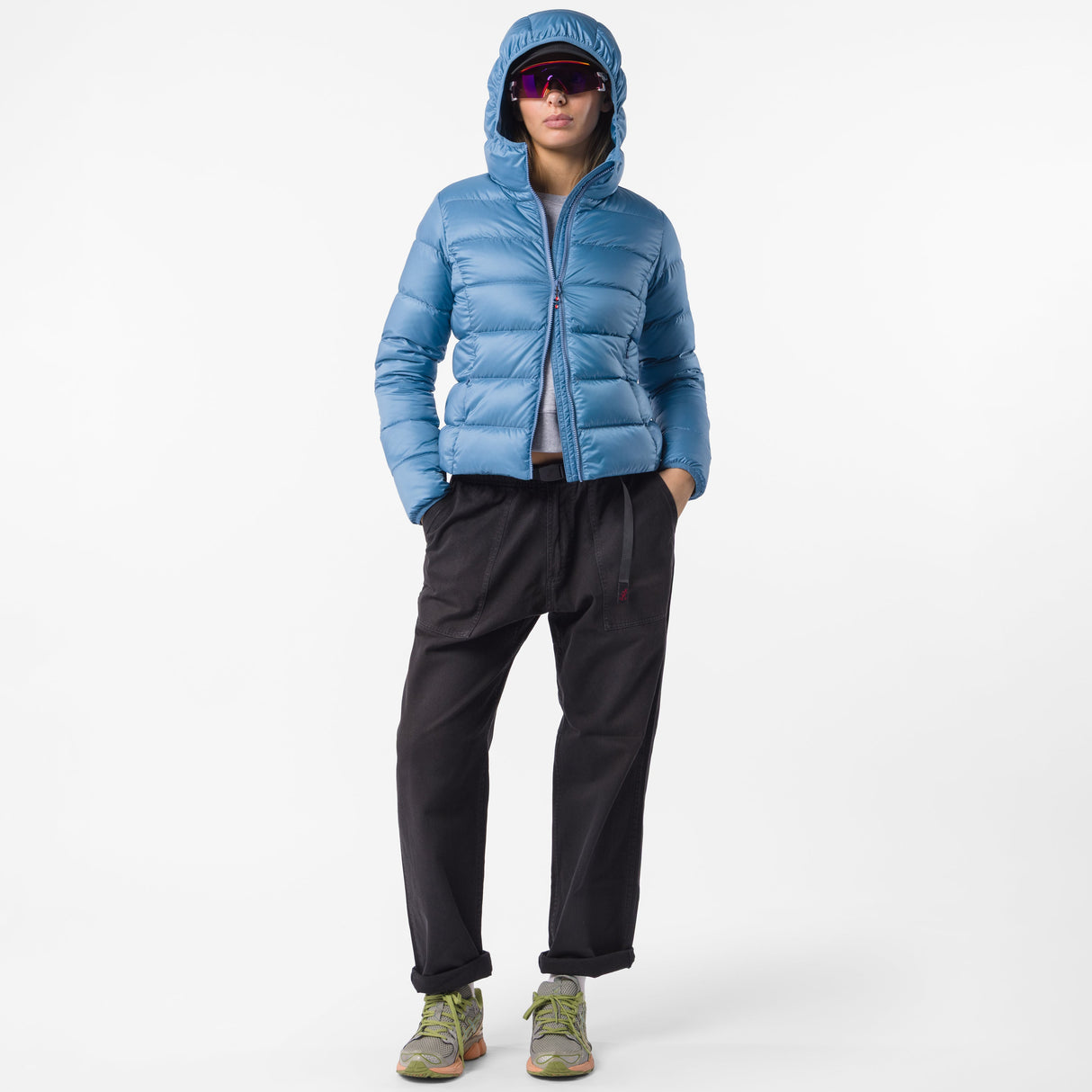 Giacca donna Castelli Down Puffer - Blu Castelli
