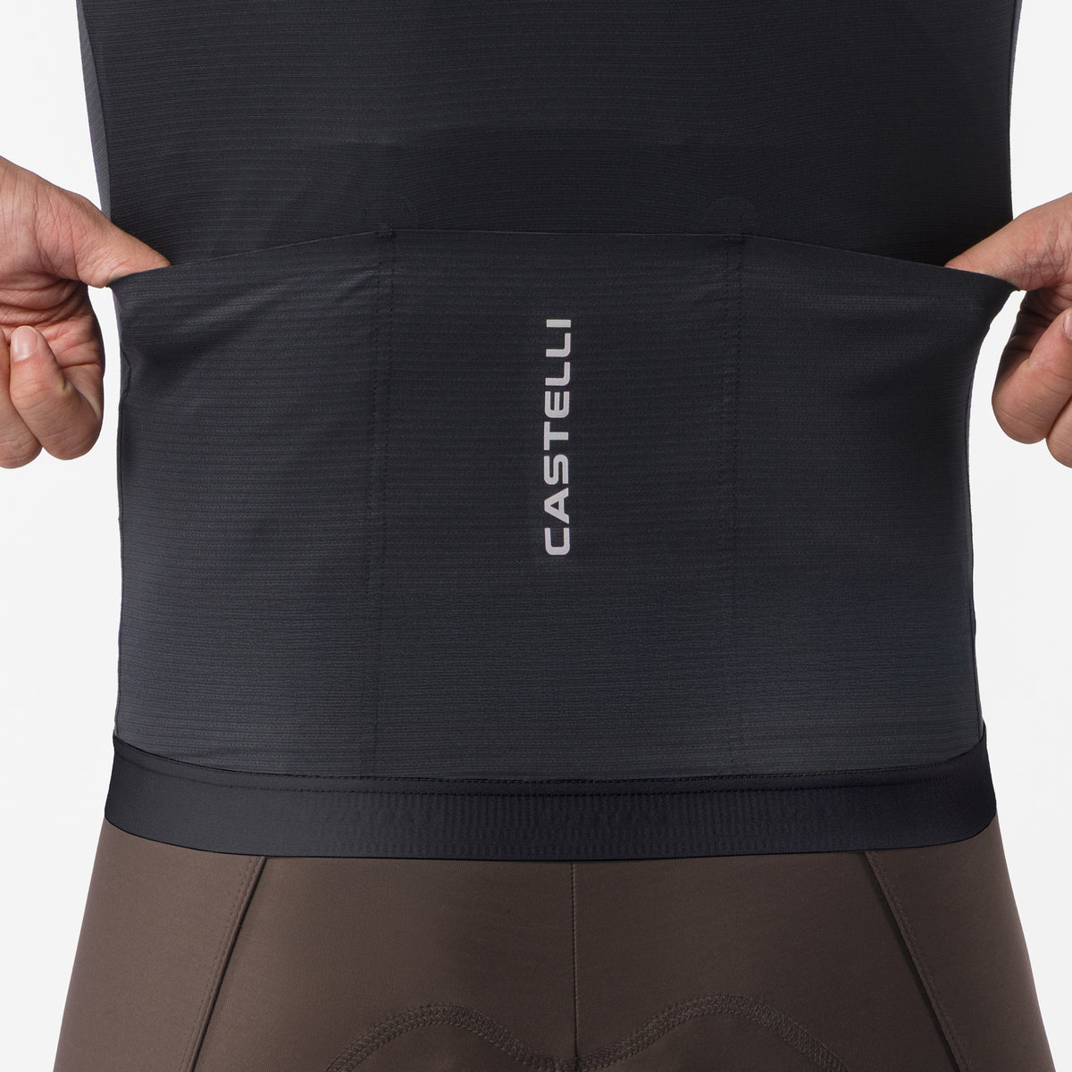 Gilet Castelli Espresso 2 - Nero bianco Castelli
