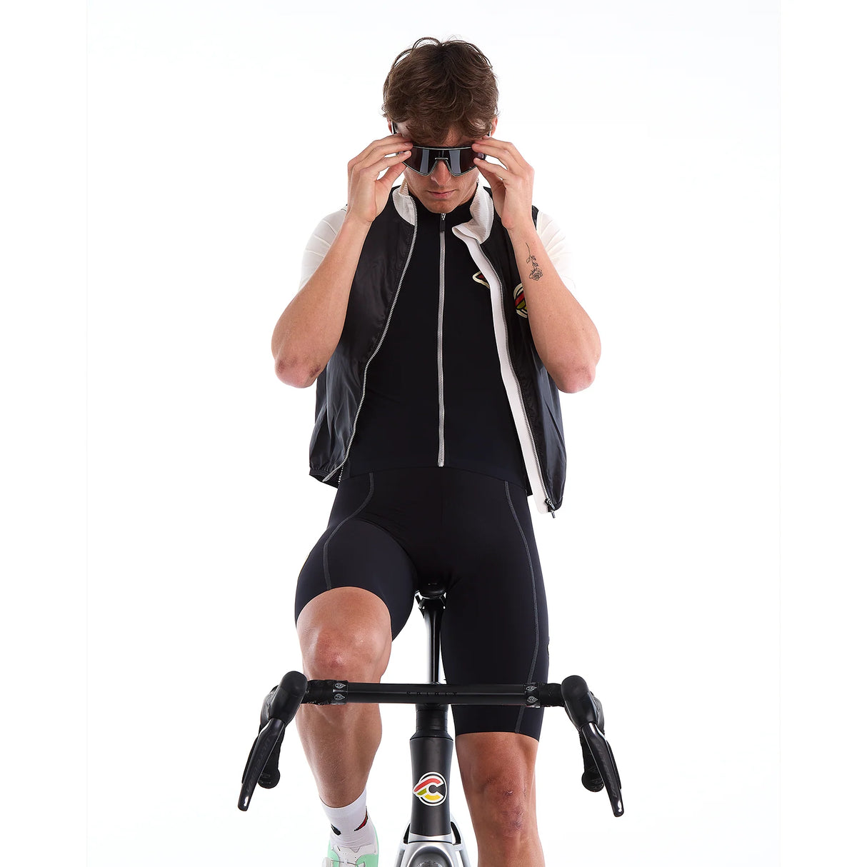 Gilet Cinelli Supercorsa - Noir blanc