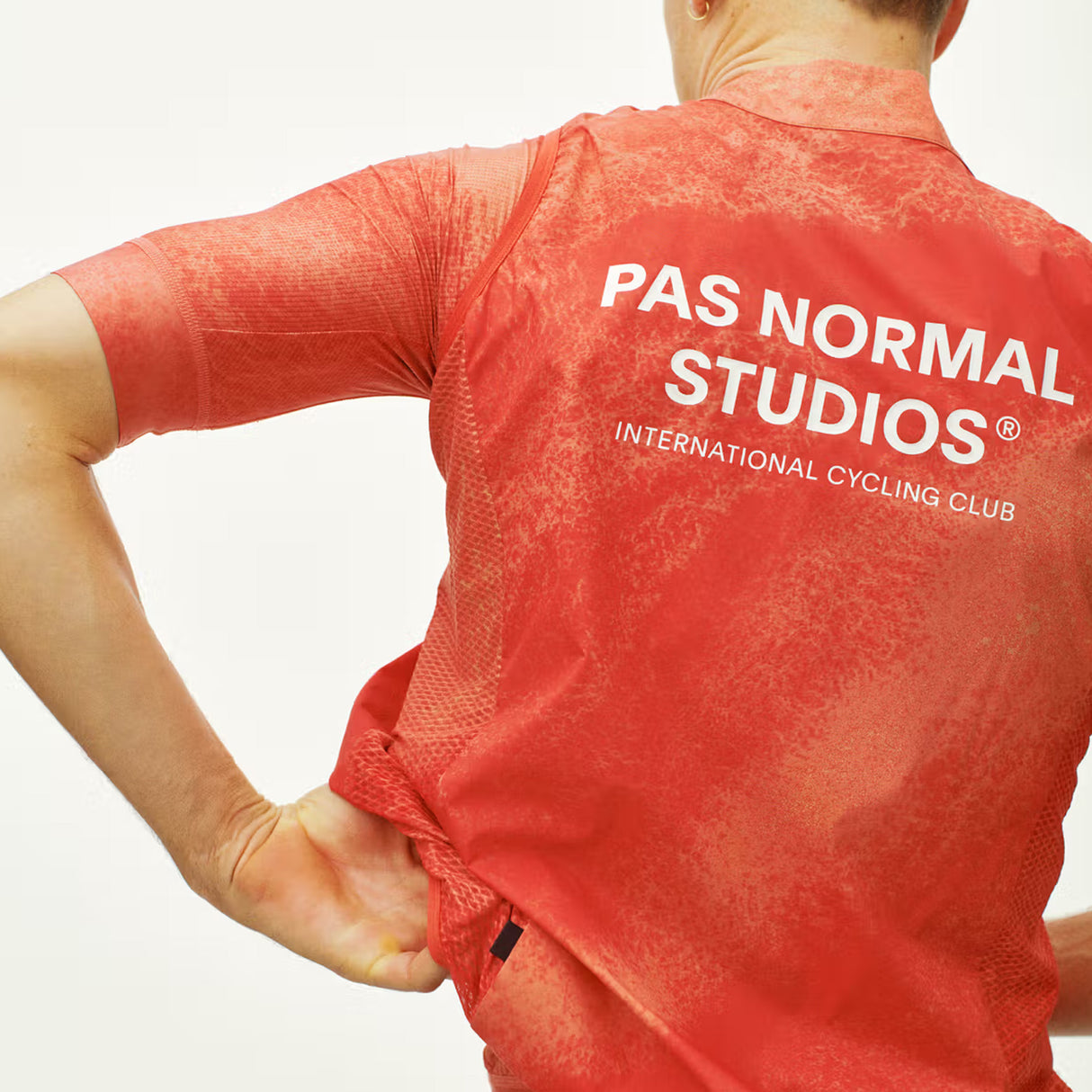 Gilet Pas Normal Studios Mechanism Stow Away - Arancio Pas Normal Studios