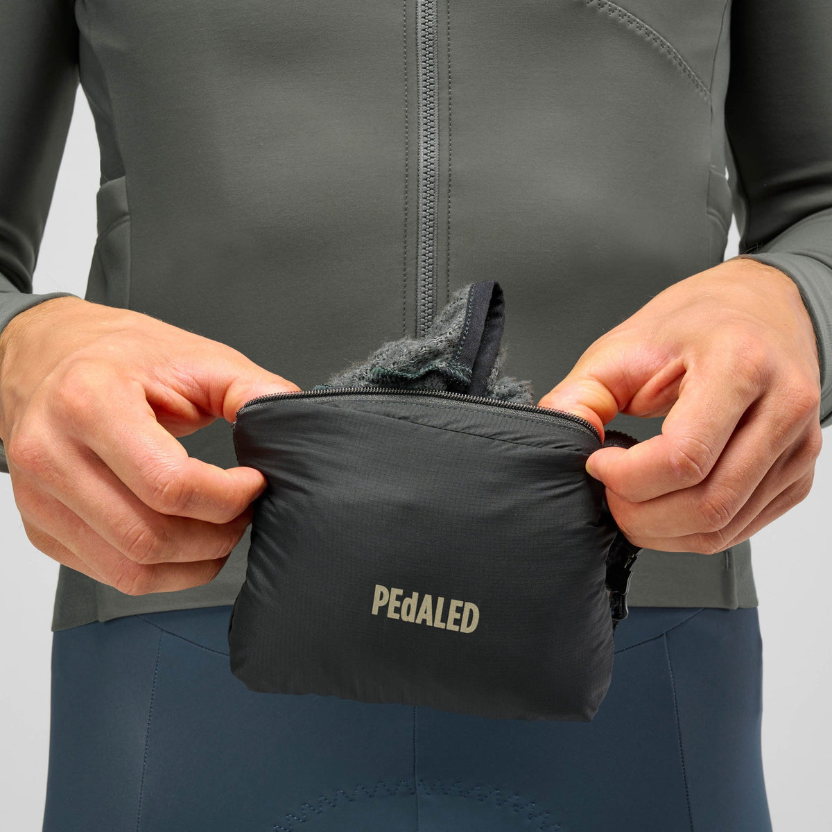 Gilet Pedaled Odyssey Thermal Light Alpha - Verde foresta PEdALED
