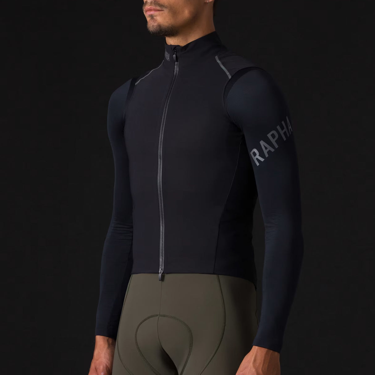 Gilet Rapha Pro Team Shadow - Nero Rapha