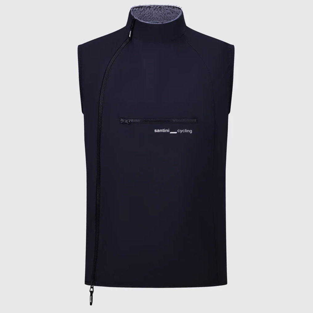 Santini Alpha Insulated weste - Schwarz