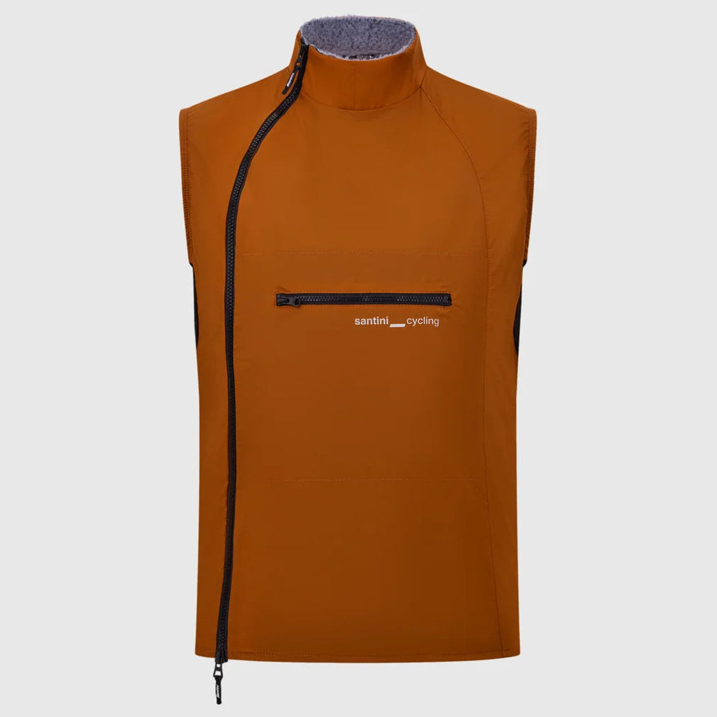 Santini Alpha Insulated weste - Ruggine