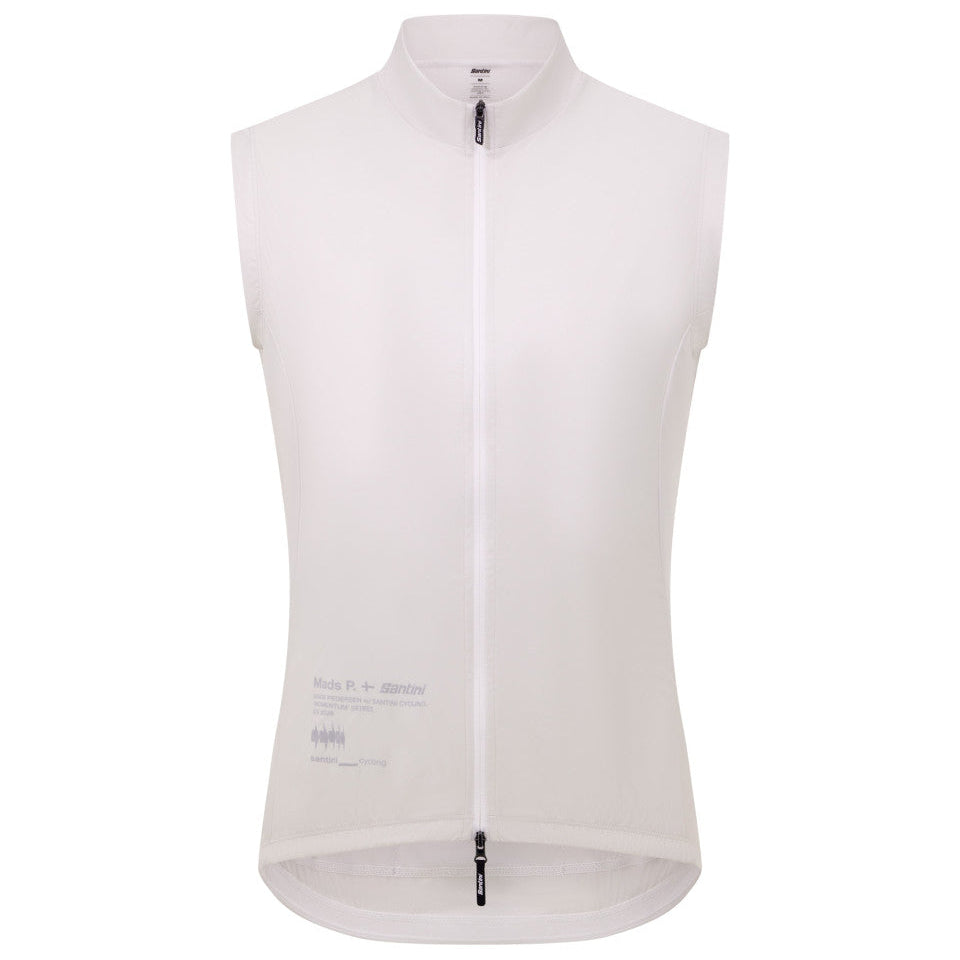 Gilet Santini Mads Pedersen Momentum Series - Beige Santini