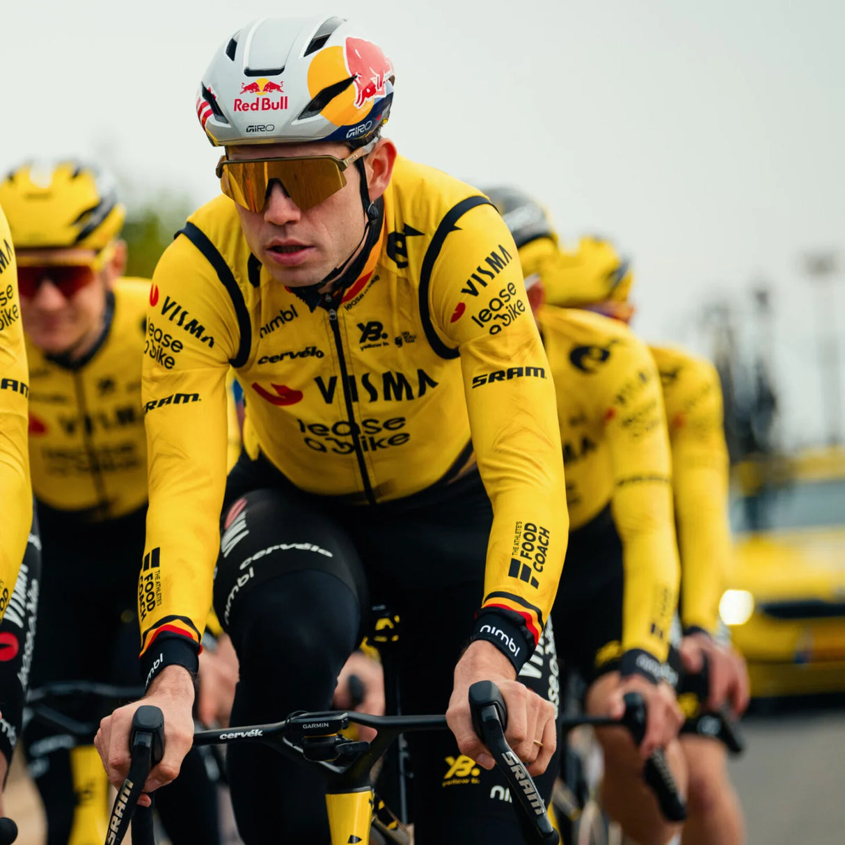 Team Visma Lease a bike 2026 Wind Weste