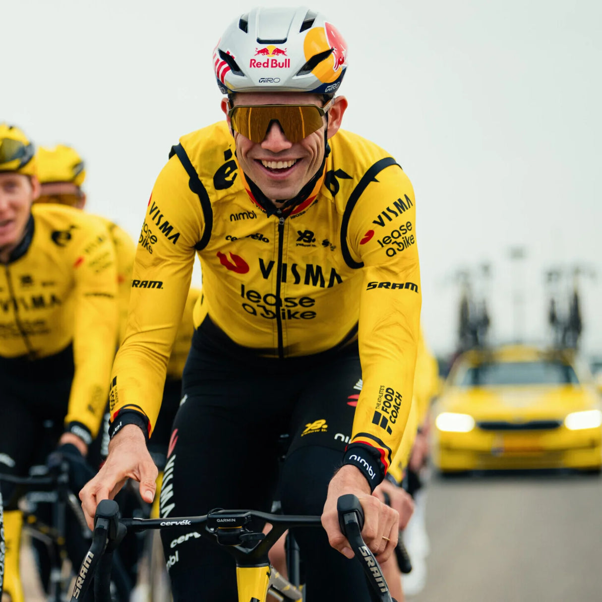 Weste Team Visma Lease a bike 2026 Wind