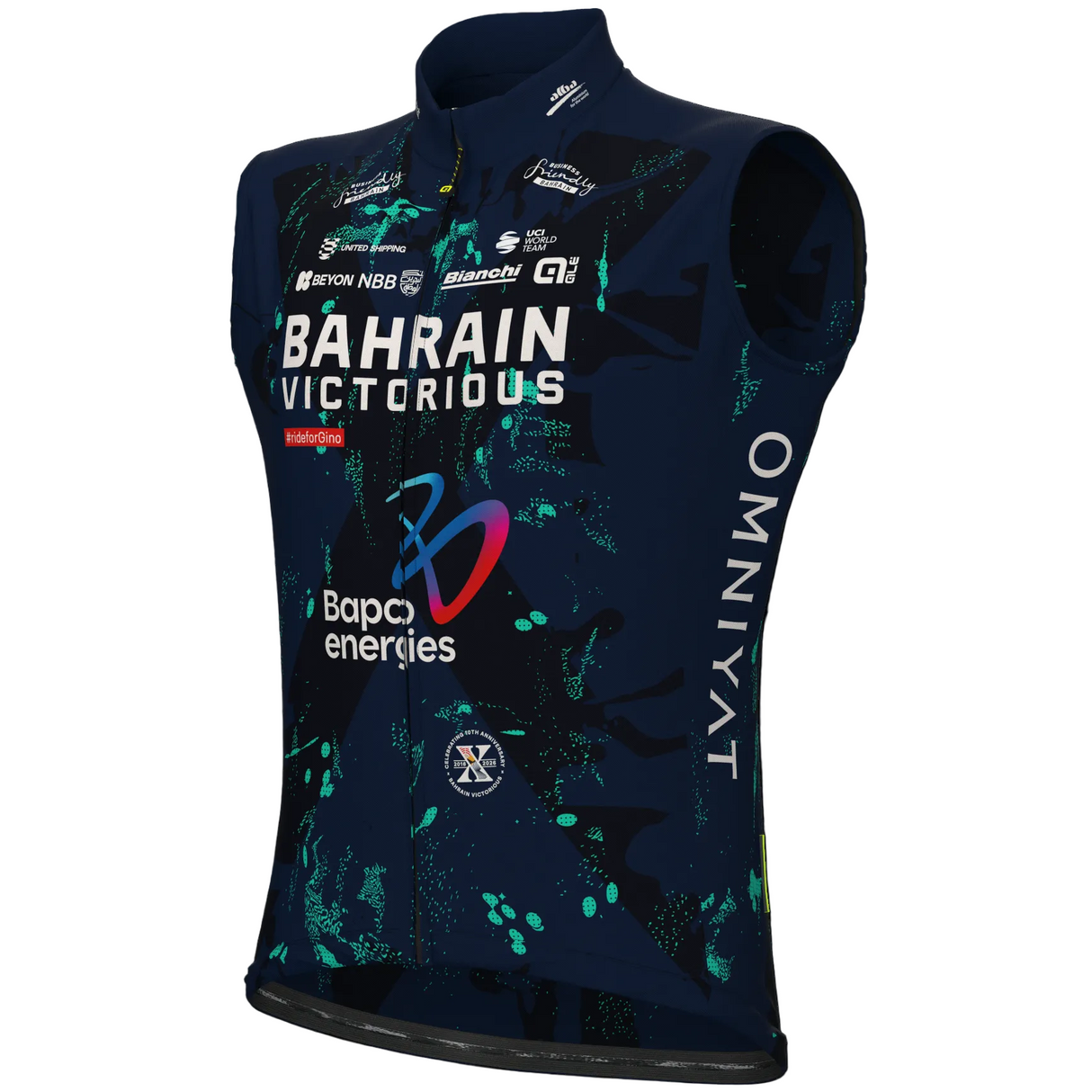 Gilet antivento Ale Bahrain Victorious 2026 Prime Ale