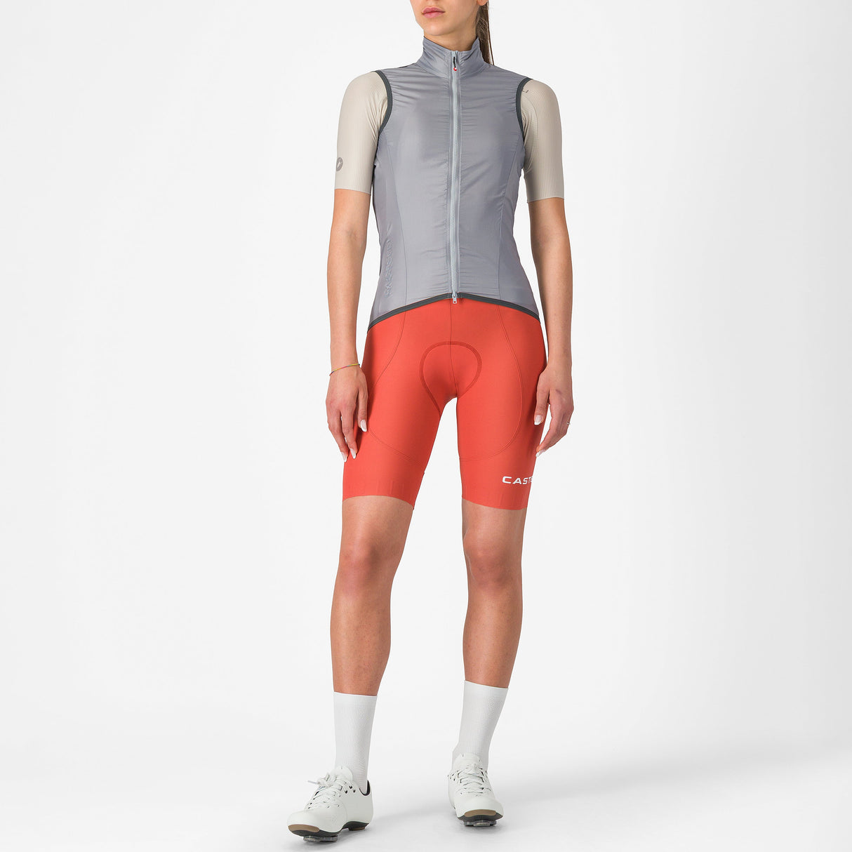 Gilet donna Castelli Aria 2 - Grigio chiaro Castelli