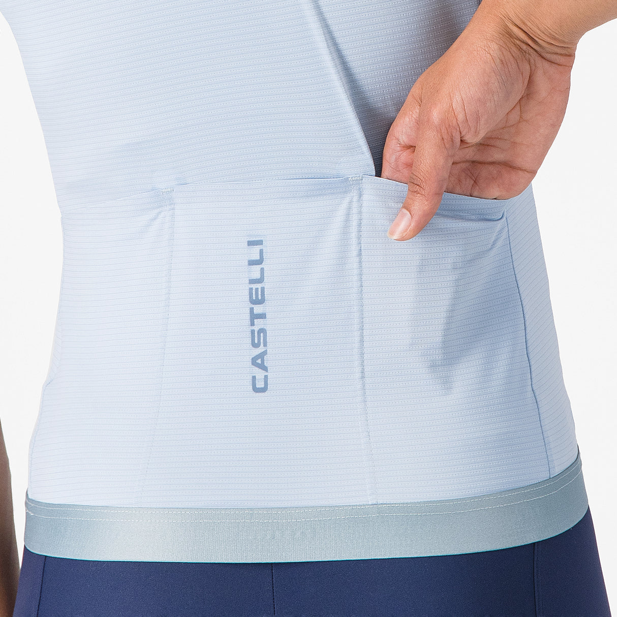 Chaleco mujer Castelli Espresso 2 - Azul claro