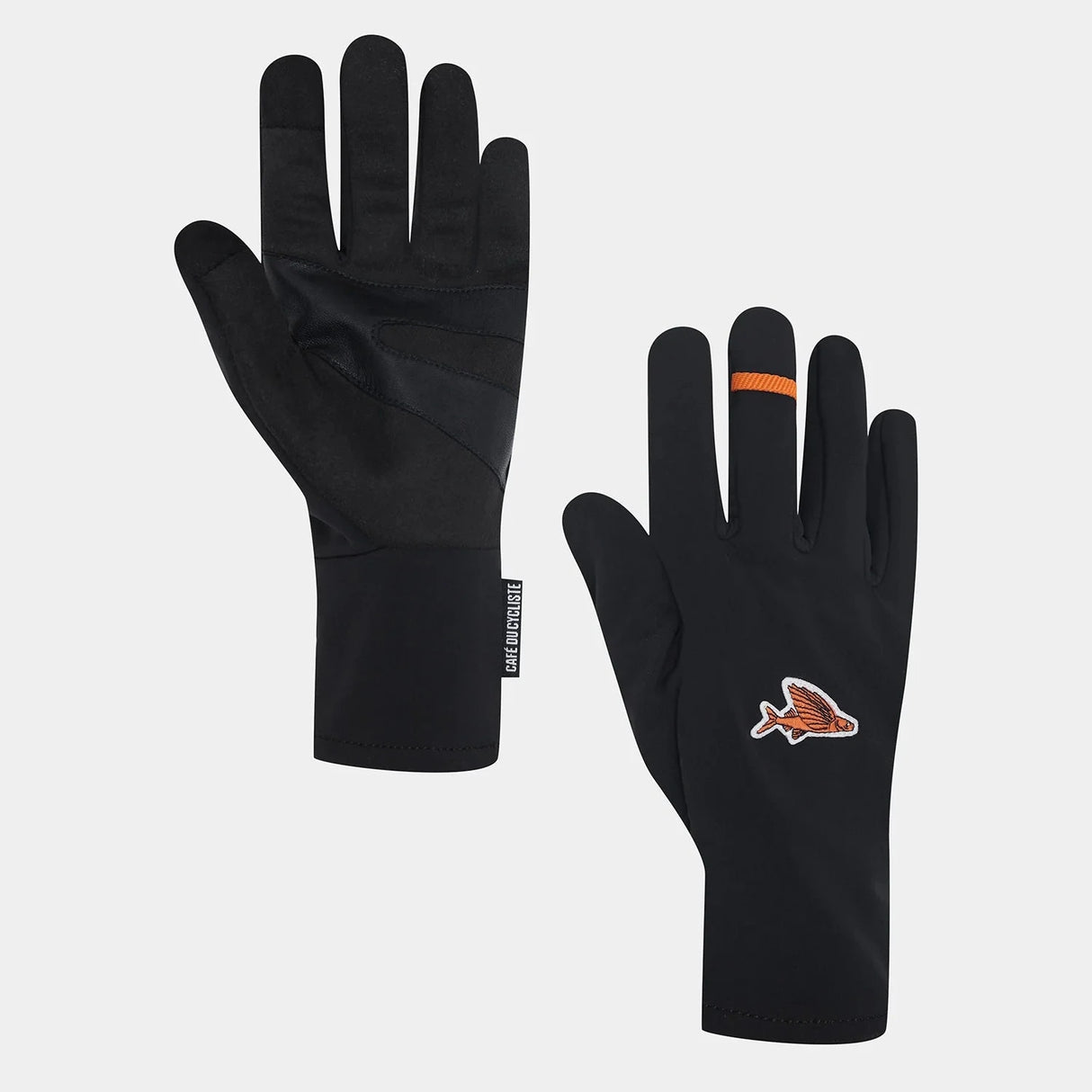 Guanti Cafe du cycliste Softshell - Nero Café du Cycliste