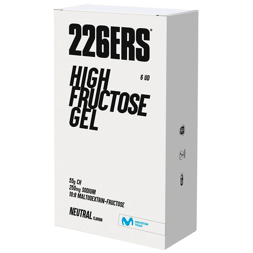 Box High Fructose Gel 226ers 6x80g - Neutral