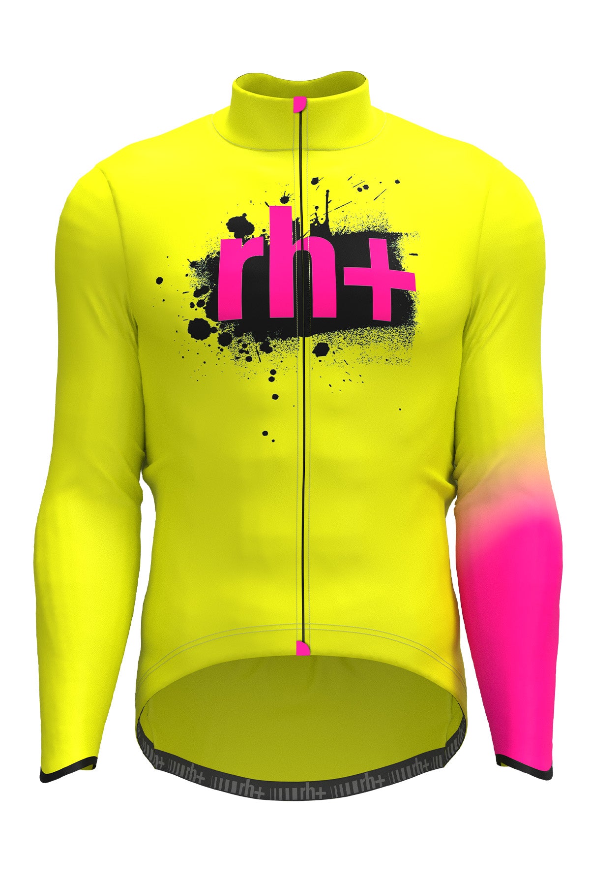 Maglia maniche lunghe Rh+ Rask - Verde fluo